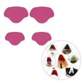 thumbnail image 4 of kurtrusly Semelles Ajustables pour Talons Hauts, Bâton de Réparation de Talons Personnalisable, Rouge rose, 1 Ensemble, 4 of 6