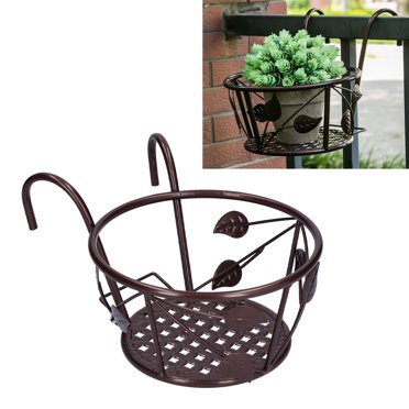 Flower Pot Holder, Iron Outdoor Plant Stand  For Houses Offices, Apartments For Balconies Or Outdoor Roofs For Living Rooms Bedrooms For Gardens
