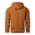 thumbnail image 4 of RKSTN Jackets for Men Fall Fashion Spring And Charge Coat Thin Outdoor Mountaineering And Riding Windproof Work Coat Mens Coats, 4 of 4