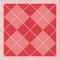 thumbnail image 1 of Ahgly Company Machine Washable Indoor Square Transitional Pastel Pink Area Rugs, 7' Square, 1 of 7