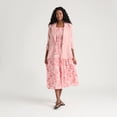 thumbnail image 2 of Mexx Women’s Flowy Tencel Blazer with Ruching at Sleeves, 2 of 5