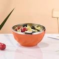 thumbnail image 1 of karymi Bol en Acier Inoxydable 304 Bol pour Enfants à Double Couche Originalité Bol Sammy Bol à Soupe Bol à Souper Bol de Riz Isolé Bol Coloré pour la Maison Cadeaux pour Hommes, 1 of 6