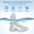 thumbnail image 3 of Silicone Cover Set Compatible with Oculus/Meta Quest 3S, VR Accessories for Meta Quest 3S, Protective Cover Set Includes Controller Grip Cover, Face Cover, VR Shell Cover, 3 of 7