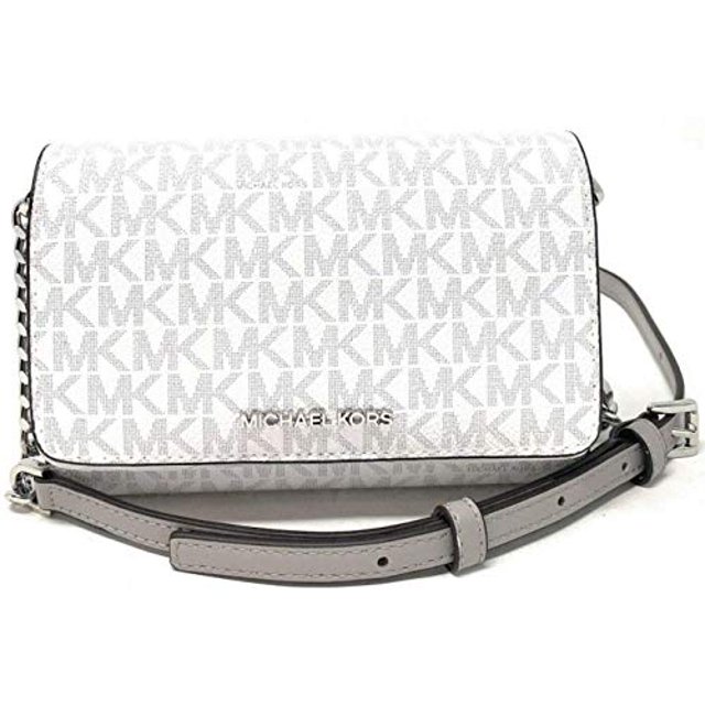 Michael Kors Sac à Bandoulière Multifonction Moyen Blanc Éclatant