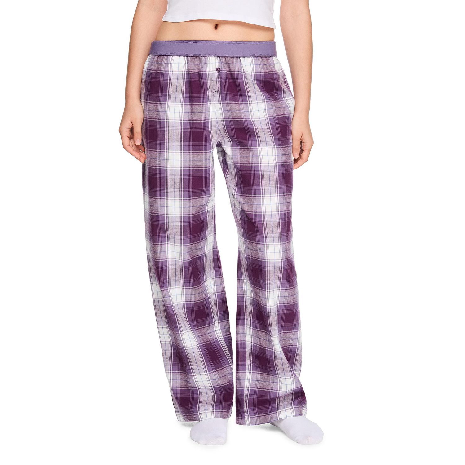 Caleçon boxeur de nuit en twill No Boundaries pour femmes