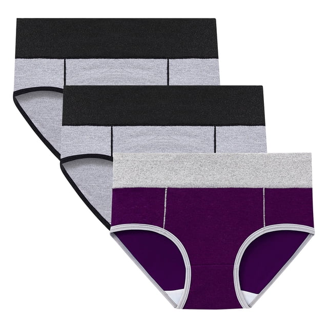3 Pcs Culottes Menstruelles pour Femmes, Étanches et Respirantes, Culottes de Règles, Culottes d'Incontinence