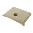 thumbnail image 3 of serony Coton SPA Demi-Table Couverture Salon de Beauté Lit Trou Serviette Kaki, 3 of 7
