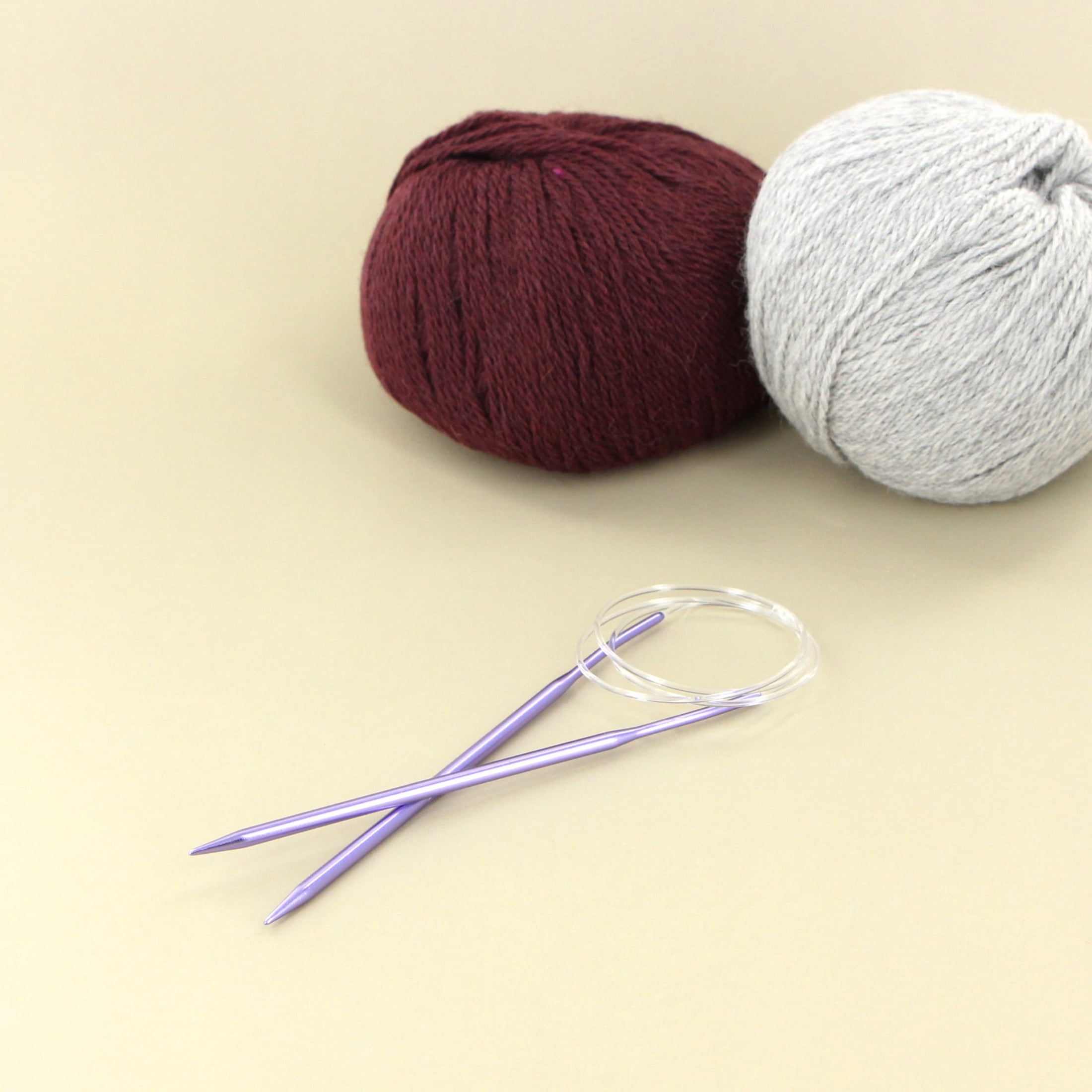 LOVE KNITTING Aluminium Circular Knitting Needles, 80 cm (32"), 4 mm (US 6)