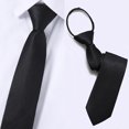 thumbnail image 4 of 6cm Fashion Business Necktie Striped Suite Tie for Men (Black), 4 of 4