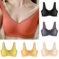 thumbnail image 1 of Underwear Invisible Wear Removable Spandex Push Up Bra for Daily Life Black M, 1 of 13