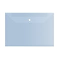 thumbnail image 2 of IROINID File Bag,Document Organizer,Reusable File Folders File Bags Document Holder,Thickened A4 Transparent Document Bag Waterproof Buckle Bag Label Plastic Archive Bag Data Bag, 2 of 5