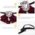 thumbnail image 3 of KAKOWELY Suit Rhinestone Bow Tie Suit Rhinestone Bow Tie Kid Performance Dress Rhinestone Bow Tie for Decor6.69"X4.33"X0.79", 3 of 5