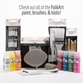 thumbnail image 5 of FolkArt 8 Piece Texture Paint Brush Set, 5 of 5
