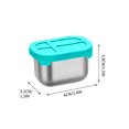 thumbnail image 2 of PUREKKI 304 Stainless Steel Crispers Bento For Dipping Dishs, 2 of 5