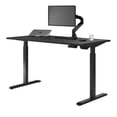 thumbnail image 1 of Desky Single Sit Stand Desk - Black / Black, 1 of 10
