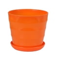 thumbnail image 1 of Flowerpots with Dish Ceramic, Pot Flowerpot Colourful Succulent Decor Plastic Flower & Garden, Flower Pots, 1 of 5