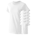 thumbnail image 1 of Gildan T-Shirt Jersey à Ourlet Inférieur Classique et Confortable pour Femmes, Lot de 6, 1 of 1
