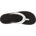 thumbnail image 2 of OluKai Ohana Flip Blanc/noir pour Femmes - 20110-4R40, 2 of 5
