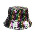 thumbnail image 2 of RANJIE Carnival Games Colorful Sequined Bucket Hat Shiny All Fashion Cowboy Bucket Hat Bucket Hat, 2 of 7