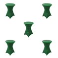 thumbnail image 3 of ZheElen Nappe Ronde Extensible Entretien Facile Polyvalente et Écologique Verte 5Ensemble, 3 of 6