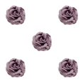 thumbnail image 3 of Decodeary Wide Application Flower Corsage Brooch For Delicate And Intricate Embellishments pale purple 5Set, 3 of 6