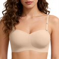 thumbnail image 1 of Kyusrd Front Closure Bra For Women'S Solid Color Athletic Sport Yoga Bra Full Coverage Wireless Bra Adjustable Shoulder Straps Everyday Bra, 1 of 6