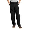 thumbnail image 1 of Dickies Boys Classic Fit Straight Leg Flat Front Pants, 4-7, 5, Black, 1 of 2