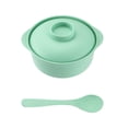 thumbnail image 2 of Vacemry Straw Soup Bowl With Lid And Spoon Microwave Safe, Mini Rice Bowl With Handles ForKidsKitchen Dining Home Daily Use, Durable Plastic Cute Little One Cereal Dish, 2 of 6