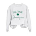 thumbnail image 4 of Saint Patrick Shirt Chandail à Col Rond pour Femmes Imprimé Fête de la Saint-Patrick à Manches Longues Fête de la Saint-Patrick Shirt, 4 of 4