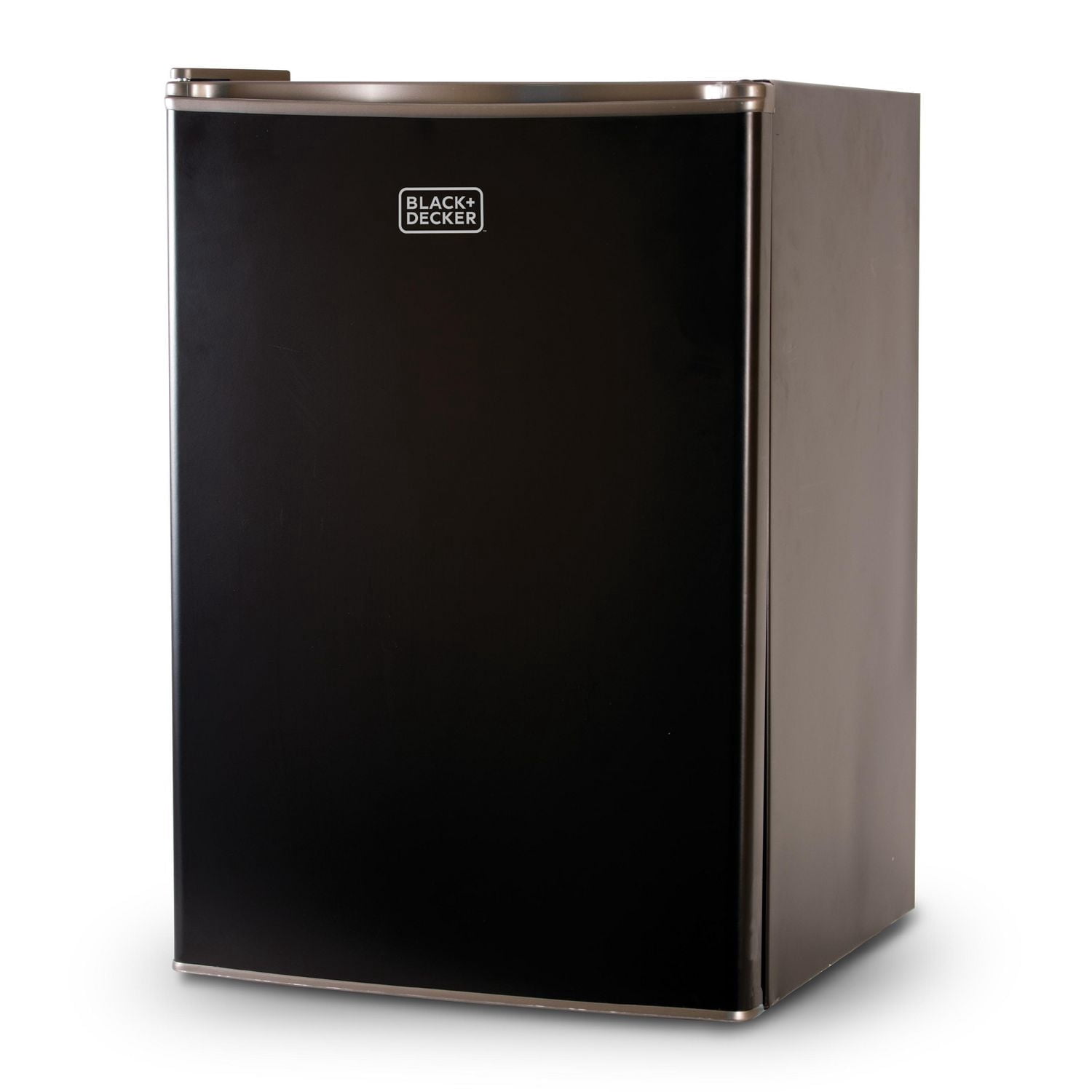 Black + Decker BCRK25B Compact Refrigerator Energy Star Single Door Mini Fridge with Freezer, 2.5 Cubic Feet, Black