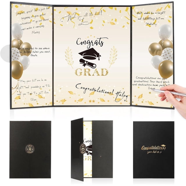 EGNMCR 2025 Graduation Message Book Graduation Party Decoration Book Message board