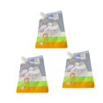 thumbnail image 3 of 3 Pieces Rice Dispenser Seal Bag Leakproof with Lid and Funnel Dry Food Storage 0.5kg, 3 of 9