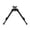 Black B, variant on V9 Retractable Camera Stand Convenient to Use Heavy Duty Professional Firm Camera Bipod for Outdoor