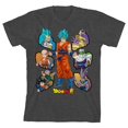 thumbnail image 1 of Dragon Ball Super Characters Kids Charcoal Heather T-Shirt, 1 of 2