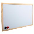thumbnail image 3 of Office Works Petit tableau blanc magnétique effaçable à sec en bois, 3 of 5