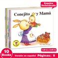 thumbnail image 3 of 10 Pcs Little Stories Painted Book In Spanish Conejito Y Mama, 3 of 4