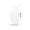 thumbnail image 4 of Shisuyan 10 Paires de Gants « Coin » pour Usage Professionnel Gants en Polyester Blancs, 4 of 8
