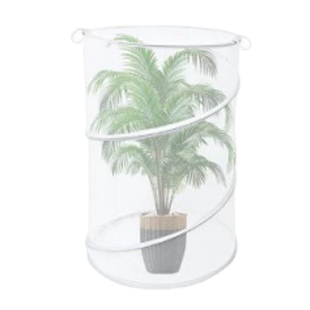 QualitChoice Plant Shade Tent Plant Sun Shade Solution For Garden Easy To Install For Mini Vegetable white 1 with 4 spikes