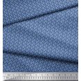 thumbnail image 3 of Soimoi Cotton Cambric Fabric Geometric Small Print Fabric by Yard 42 Inch Wide, 3 of 3