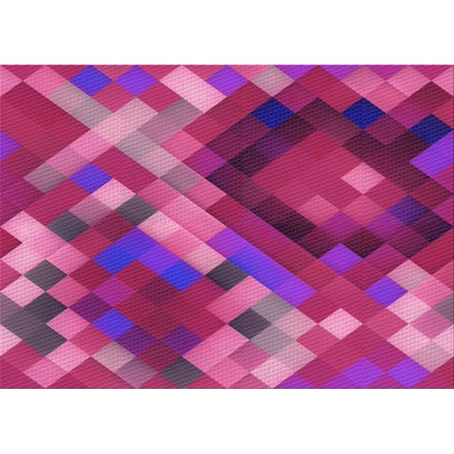 Ahgly Tapis Rectangulaire Lavable en Machine Intérieur Transitionnel Moyen Violet Rouge Rose, 2 Pieds x 4 Pieds