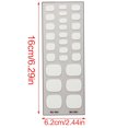 thumbnail image 3 of MesaSe Gel Nail Toe Strips Semi Cured Full Cover Gel Nail Sticker Manicure Decals, 3 of 21