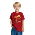 thumbnail image 3 of RXIRUCGD 2025 Vêtements d'Été pour Enfants T-shirt Imprimé Mode Mignon Col Rond Manches Courtes, 3 of 5
