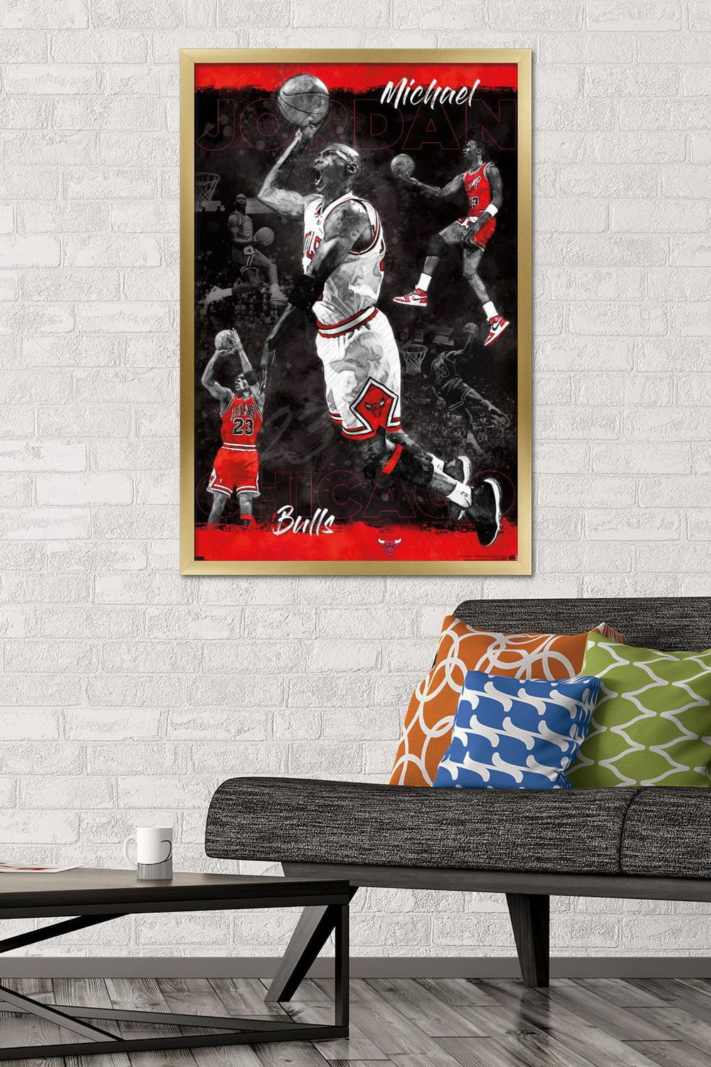 Michael Jordan - Sketch Wall Poster