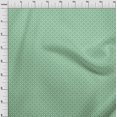 thumbnail image 4 of oneOone Viscose Chiffon Green Fabric Asian Block Craft Projects Decor Fabric Printed By The Yard 42 Inch Wide, 4 of 4