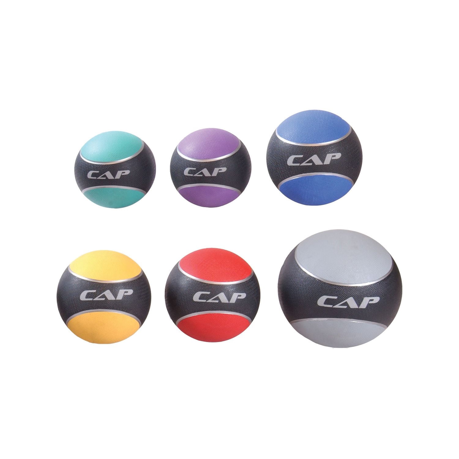 CAP Barbell Rubber Medicine Ball, 4 lb