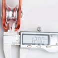 thumbnail image 3 of jinwen Outdoor Caving Rescuing Lifting Rock Climbing Fixed Rope Pulley Gear 26KN Orange, 3 of 5