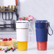 Iumwxz Smart Home Appliances Portable Blenders Blenders for Shakes and Fruit Juicer Usb Rechargeable with 6 Blades Handheld Blenders for Sports Travel and Outdoors Dark Blue Deals on Outdoor Living