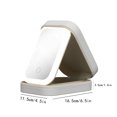 thumbnail image 2 of TopLLC Miroir de Maquillage Multifonction à DEL avec Lumière, Trois Couleurs, Pliable et Ajustable, Boîte à Bijoux Intégrée, Boîte de Rangement pour Cosmétiques en Liquidation, 2 of 7
