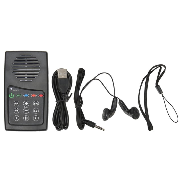 Mini Bible Reader,Electronic Bible Reader Solar Electronic Bible Reader Solar Charging Bible Player Advanced Technology