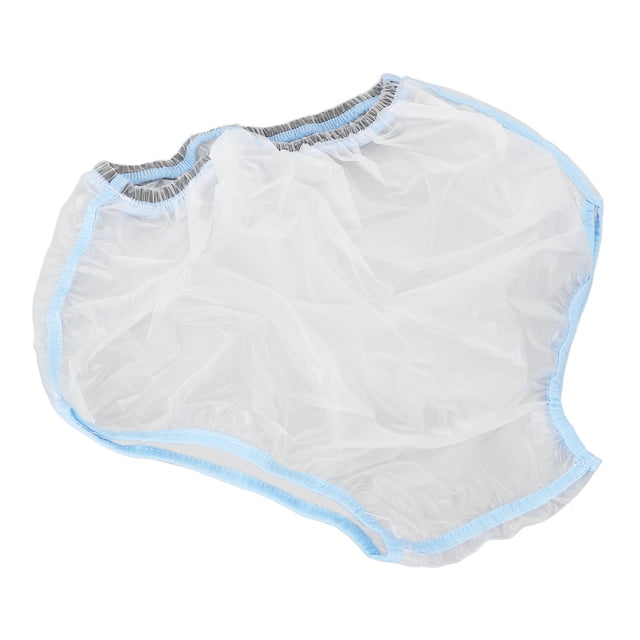 Waterproof Reusable Incontinence Pants, Soft Sealing Shower Waterproof Cover Breathable Material, Universal Fit For Unisex Shower Waterproof Underwear With Waterproof Stickers